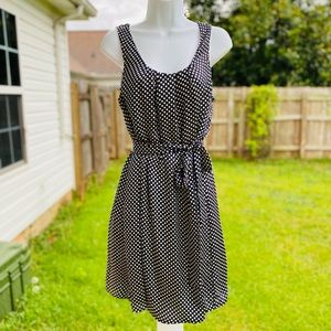 ANTHROPOLOGIE Needle and Thread Polka Dot Dress